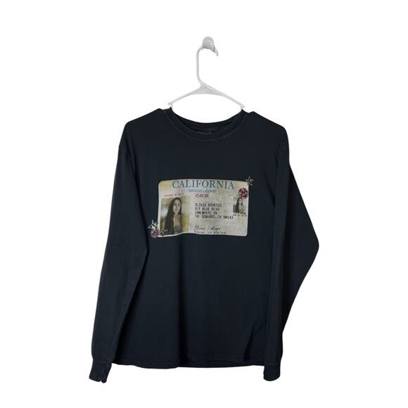 Olivia Rodrigo Driver License T-Shirt Size Medium Comfort Colors - Picture 1 of 6